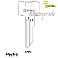 Expres 112 - klucz surowy mosiężny - PHF5
